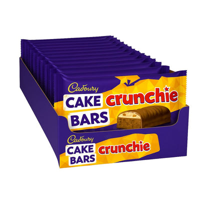 Cadbury Crunchie Chocolate Cake Bars