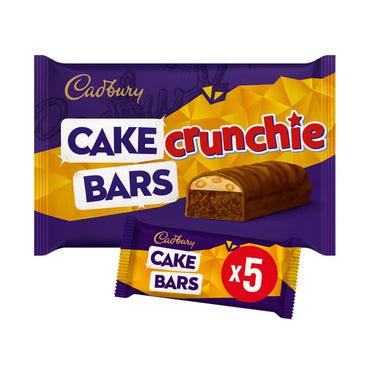 Cadbury Crunchie Chocolate Cake Bars