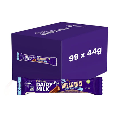 Cadbury Dairy Milk Breakaway Choc Malt Shake Bars
