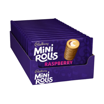 Cadbury Milk Chocolate Raspberry Mini Rolls