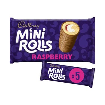 Cadbury Milk Chocolate Raspberry Mini Rolls