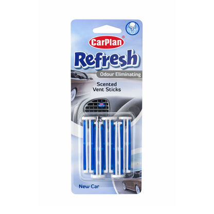 CarPlan Refresh New Car Gel Vent Sticks