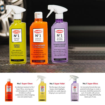 CarPlan No.1 Super System Valet Cleaning Kit