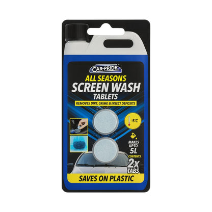 Car Pride All Seasons Screen Wash Tablets