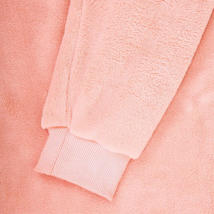 Cascade Home Pink Hoodie Blanket