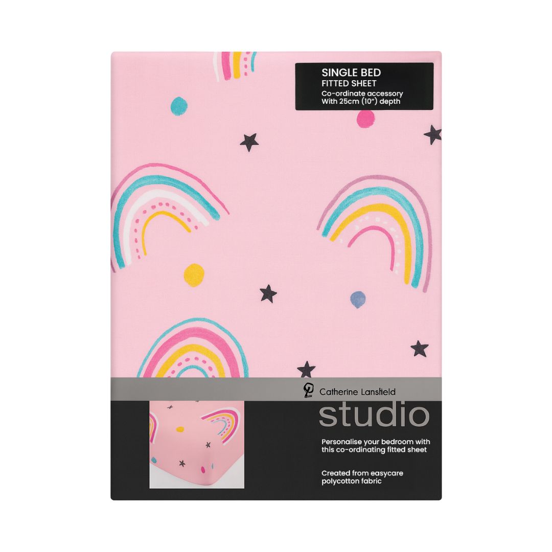 Studio Magical Unicorns Single Fitted Sheet