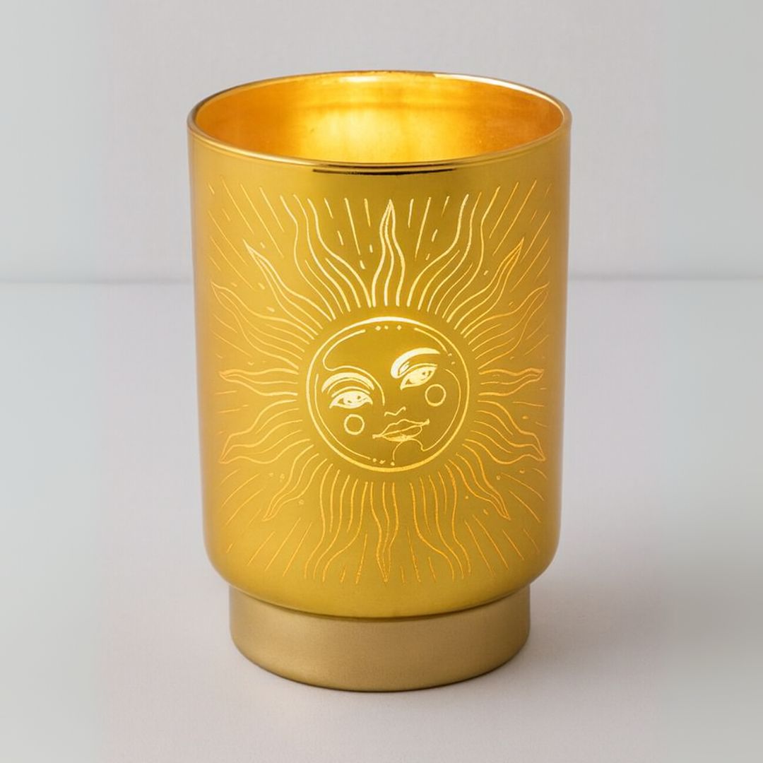 Celestial Lighting Small Gold Lamp