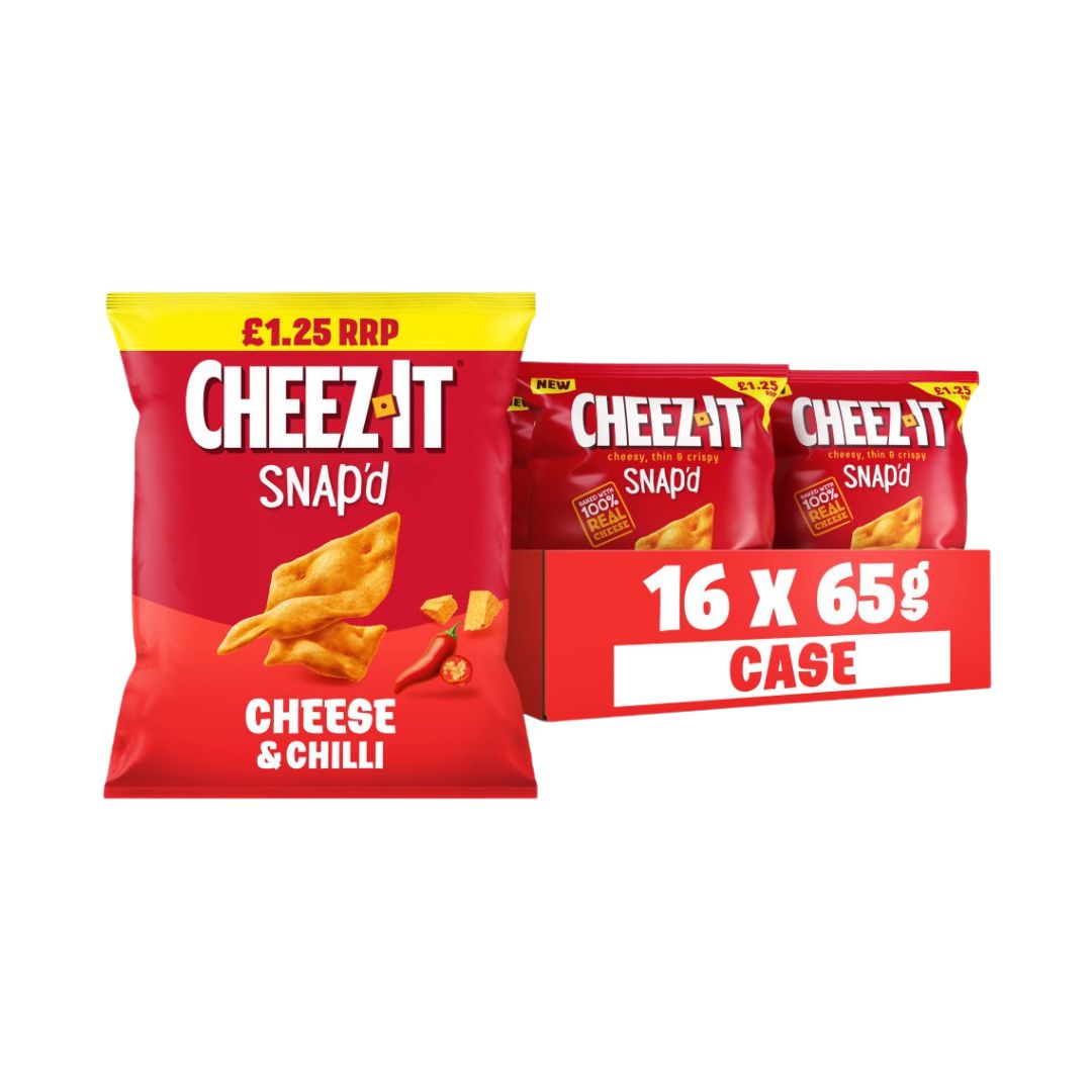 Cheez-It Snap’d Cheese & Chilli Baked Snacks