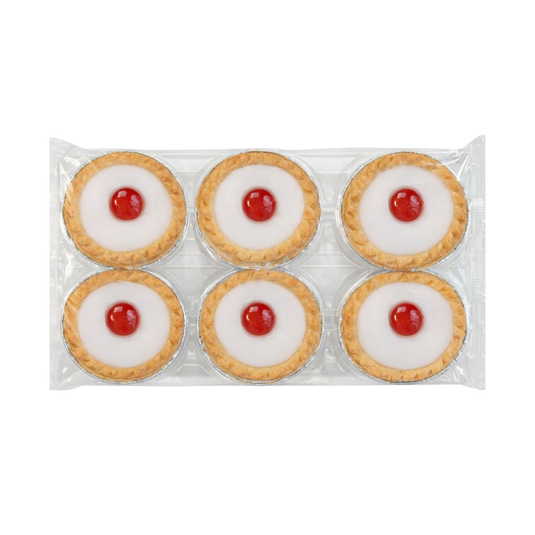 Cherry Bakewell Shortcrust Pastry Tarts