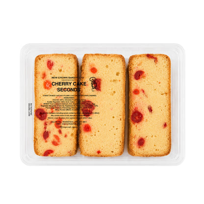 New Crown Bakery Cherry Cake Slab Ends Factory Seconds