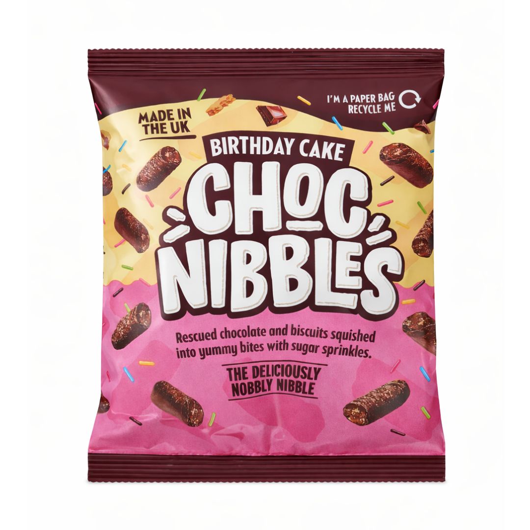 Birthday Cake Choc Nibbles