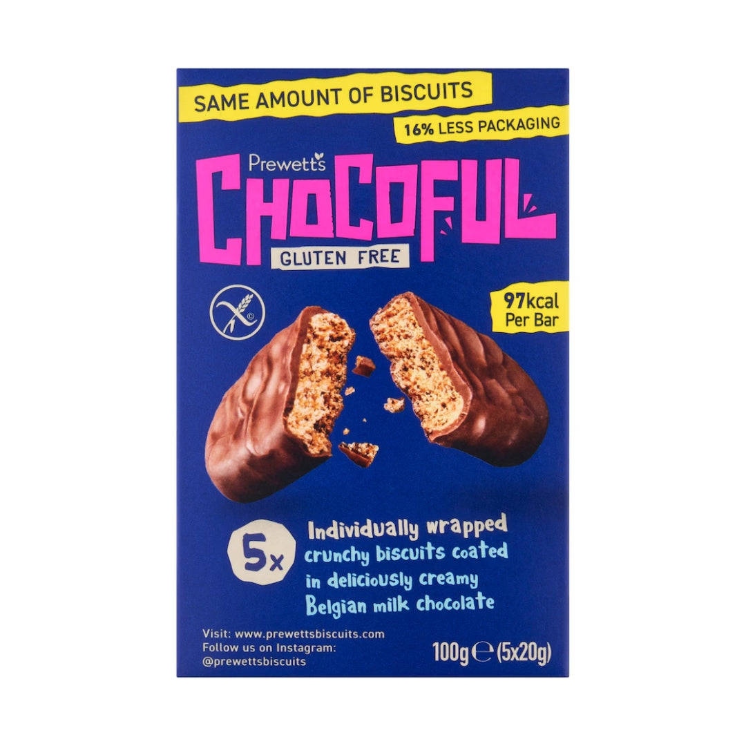 Prewett’s Gluten Free Milk Chocolate Chocoful Biscuits