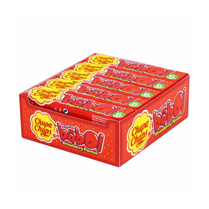Chupa Chups Big Babol Soft Bubble Gum Strawberry
