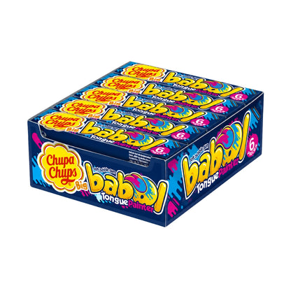 Chupa Chups Big Babol Tongue Painter Bubble Gum Blue Raspberry
