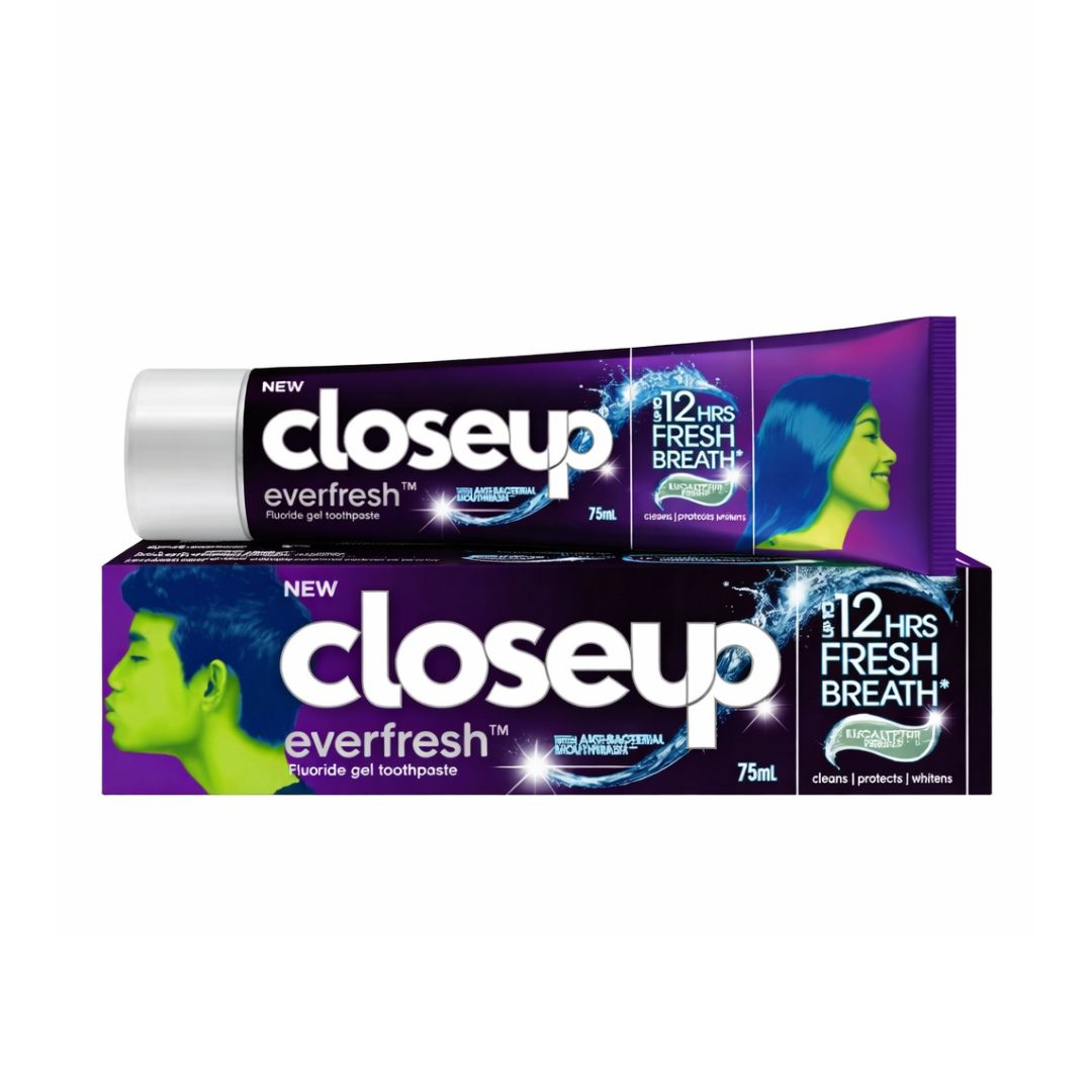 Closeup Everfresh Eucalyptus Freeze Toothpaste