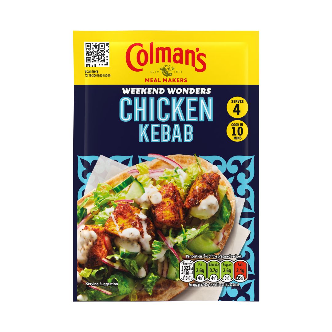 Colman’s Weekend Wonders Chicken Kebab Recipe Mix