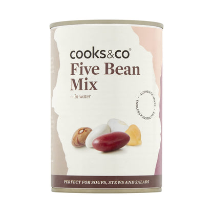Cooks & Co Five Bean Mix in Water