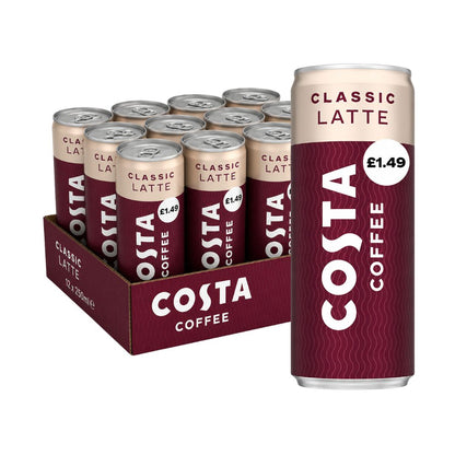 Costa Coffee Classic Latte Iced Coffee