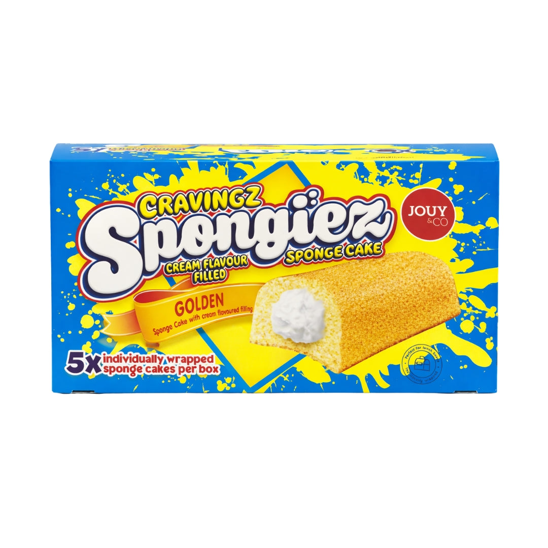 Jouy & Co Cravingz Spongiez Cream Flavour Filled Sponge Cakes