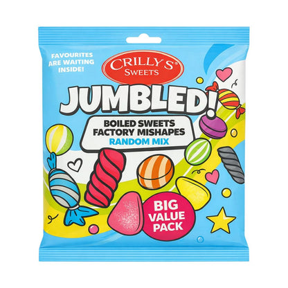 Crilly’s Jumbled Boiled Sweets Factory Mishapes