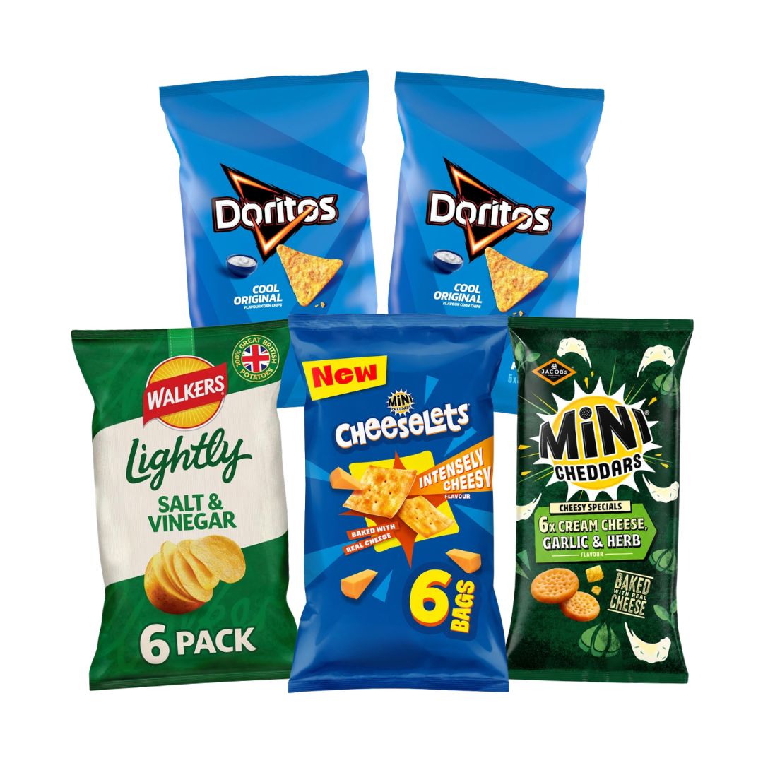 Crisps & Snacks Variety Bundle 5 Multipacks