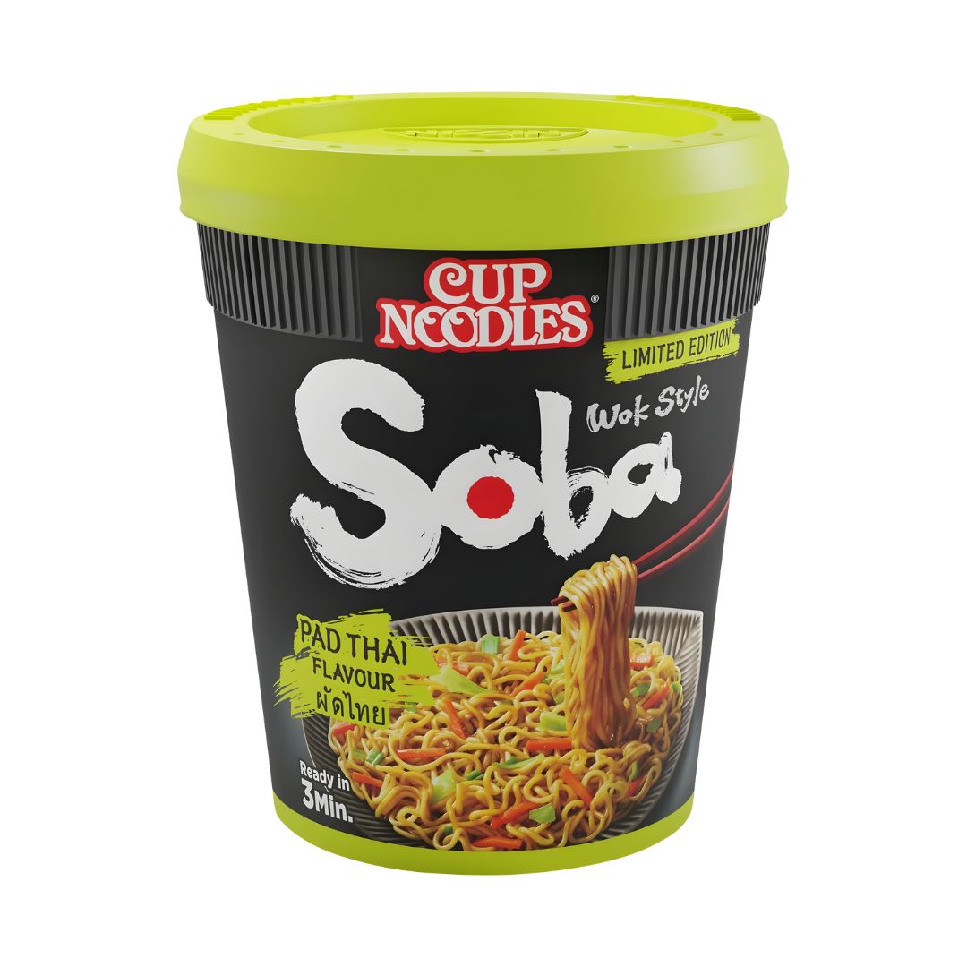 Nissin Soba Cup Noodles Wok Style Pad Thai Flavour