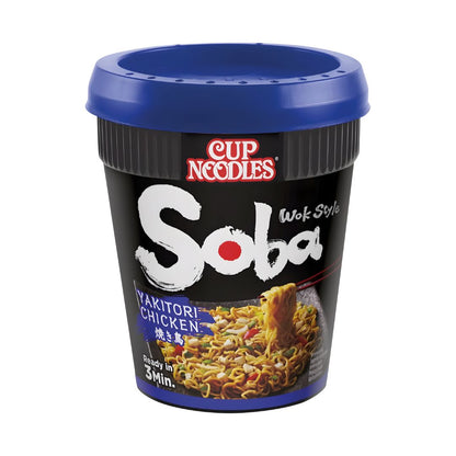 Nissin Soba Big Cup Noodles Yakitori Chicken Wok Style