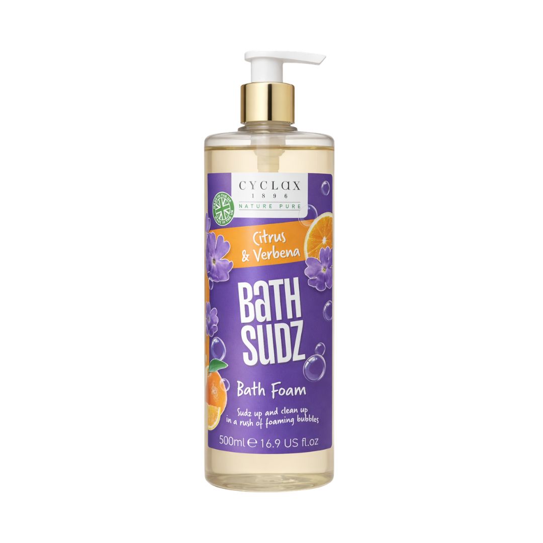 Cyclax Citrus & Verbena Bath Foam Sudz