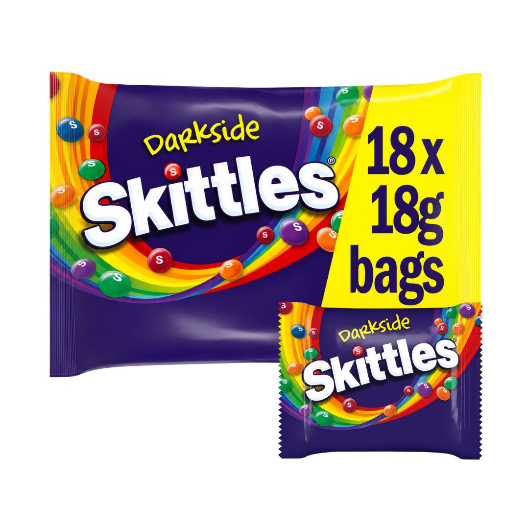 Skittles Darkside Limited Edition Fun Size Sweets