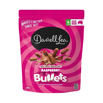 Darrell Lea Aussie Chocolate Raspberry Bullets