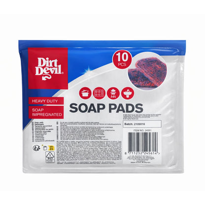 Dirt Devil Soap Pads 10 Heavy Duty Cleaning Sponges