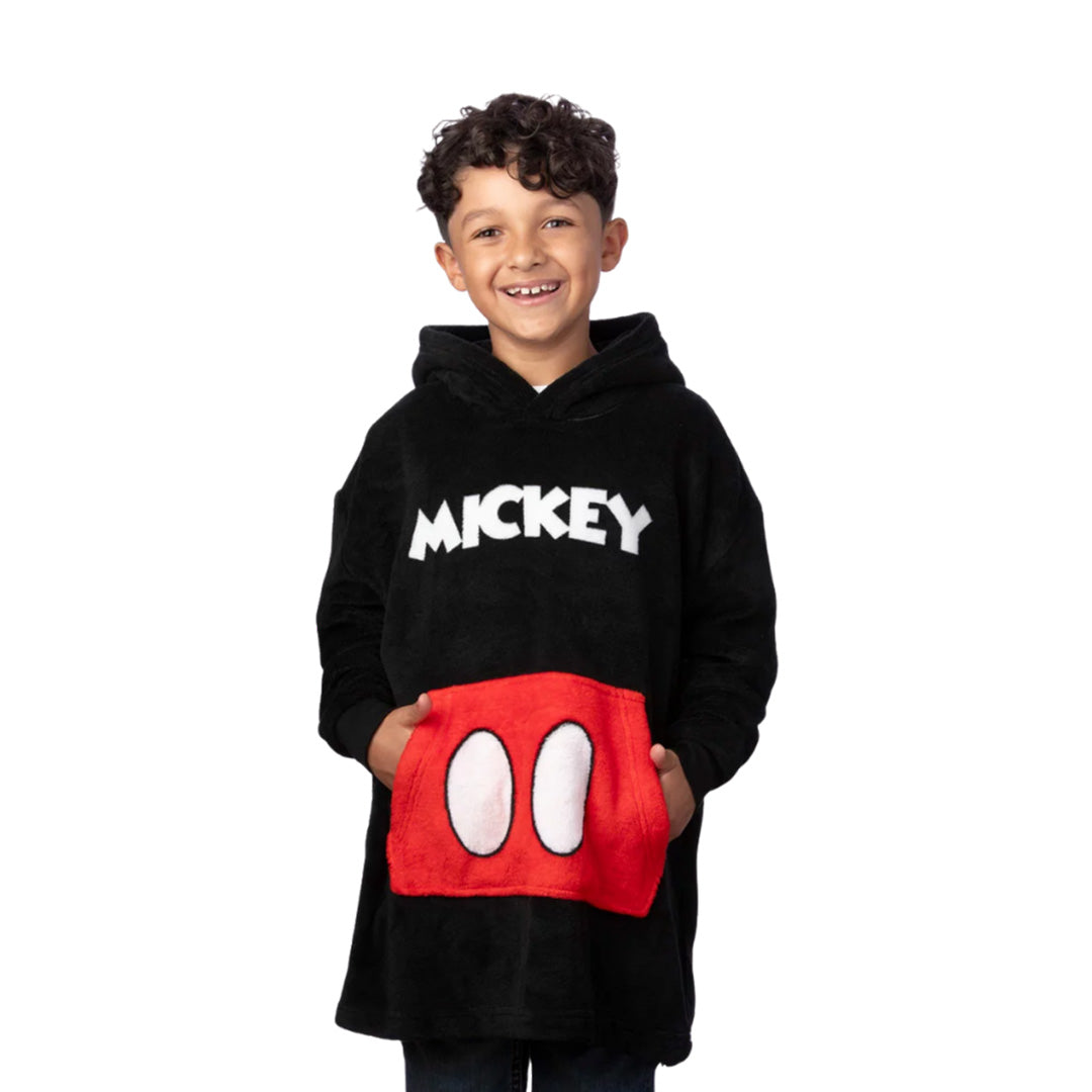 Official Disney Mickey Mouse Oversized Hoodie Age 7-8