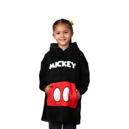 Official Disney Mickey Mouse Oversized Hoodie Age 5-6