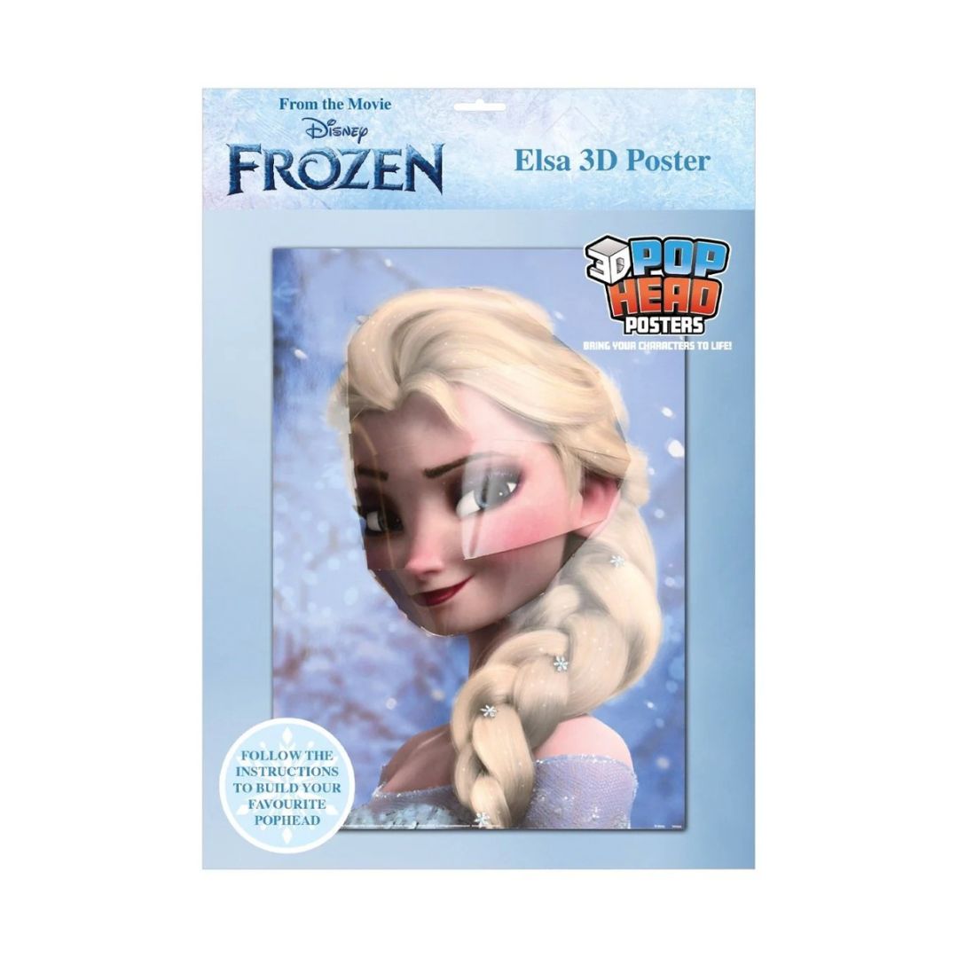 Disney Frozen Elsa 3D PopHeads Poster