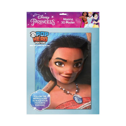 Disney Moana 3D PopHeads Poster