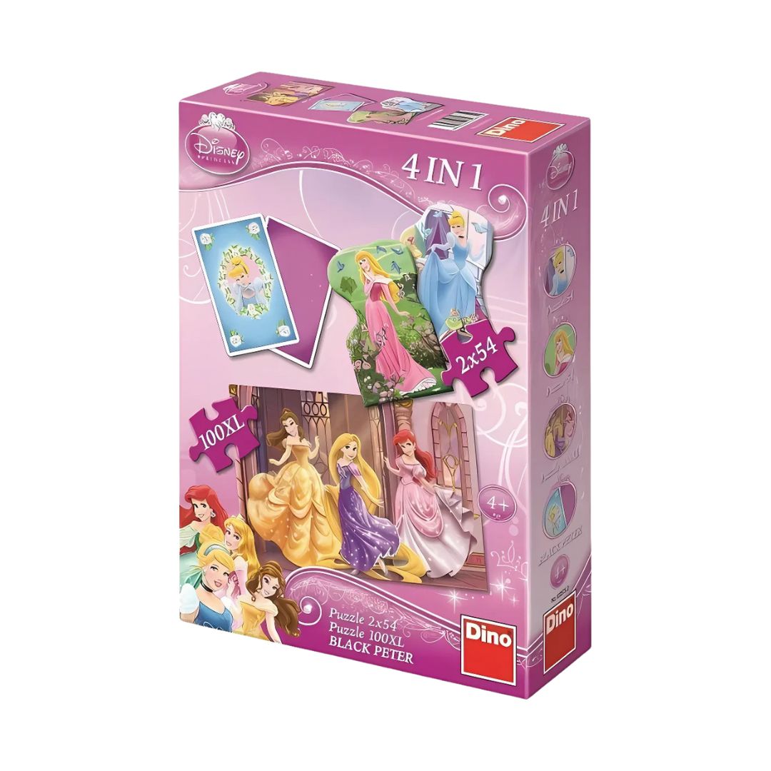 Disney Princess 4-in-1 Puzzle