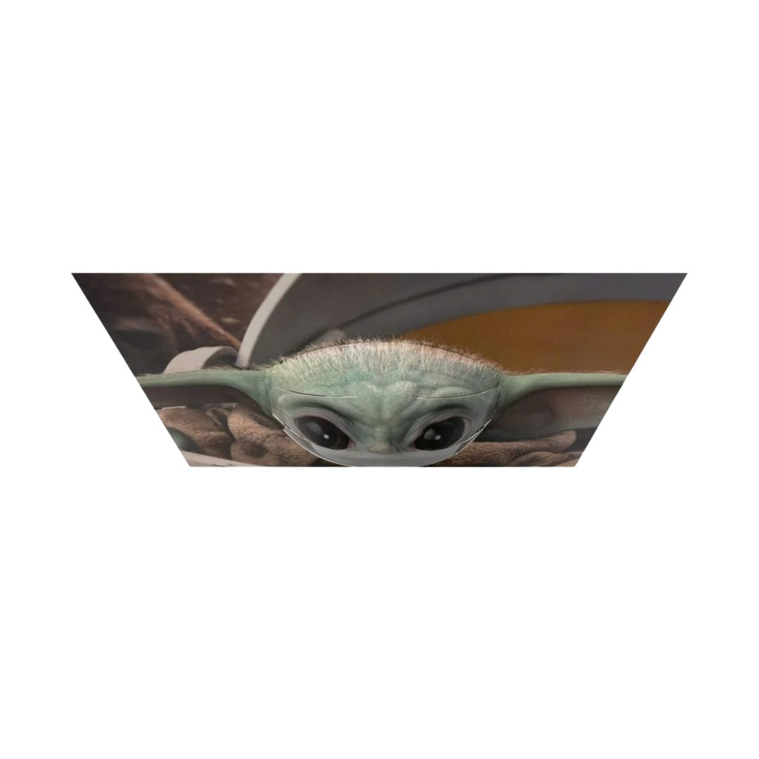 Disney Star Wars The Mandalorian Grogu Face 3D PopHeads Poster