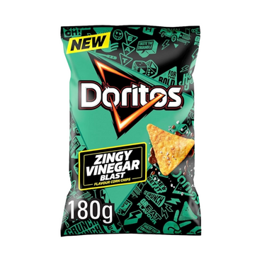 Doritos Zingy Vinegar Blast Tortilla Crisps