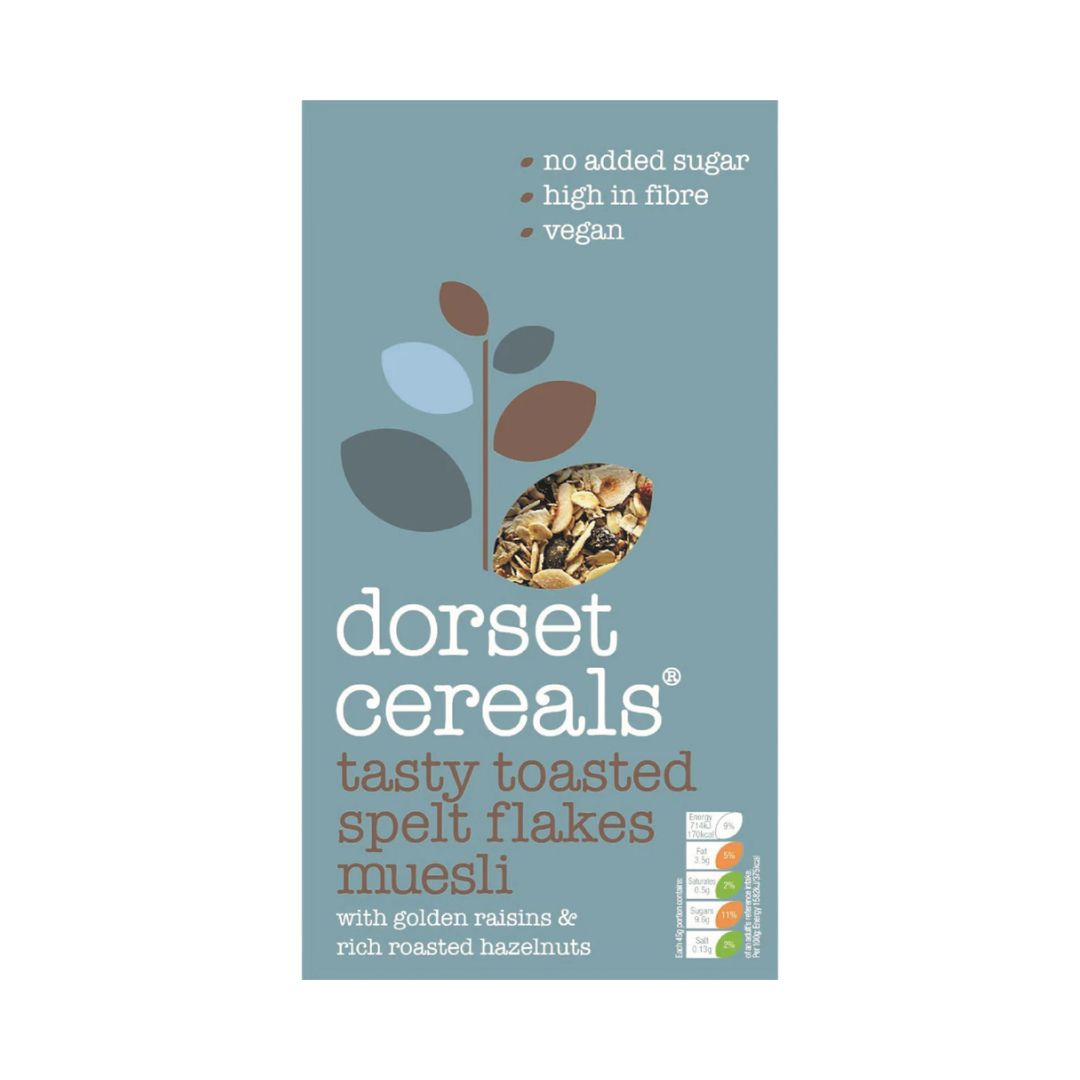 Dorset Cereals Tasty Toasted Spelt Flakes Muesli