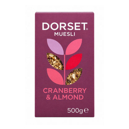 Dorset Cranberry & Almond Muesli Breakfast Cereal