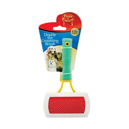 Double Sided Fine Coat Pet Pin Brush