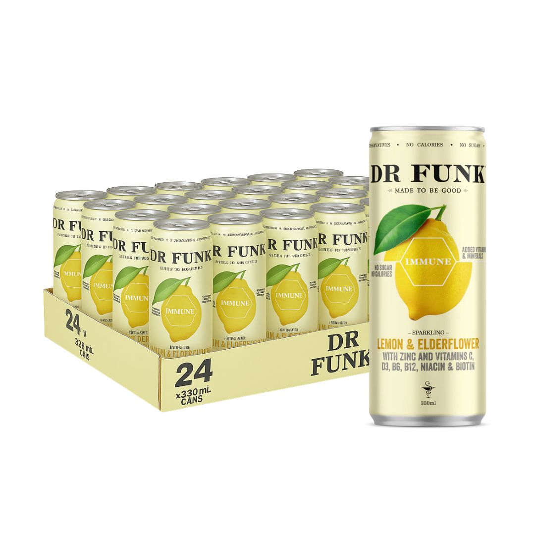 Dr Funk Immune Edition Lemon & Elderflower
