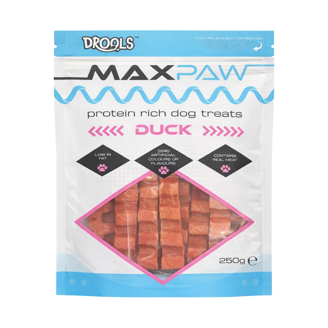 Drools Max Paw Protein Rich Duck Dog Treats