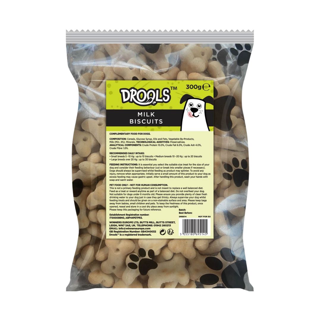 Drools Milk Pet Dog Treat Biscuits