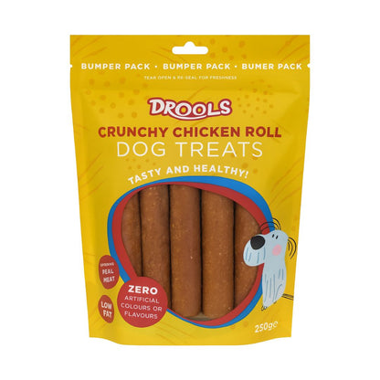 Drools Crunchy Chicken Roll Dog Treats