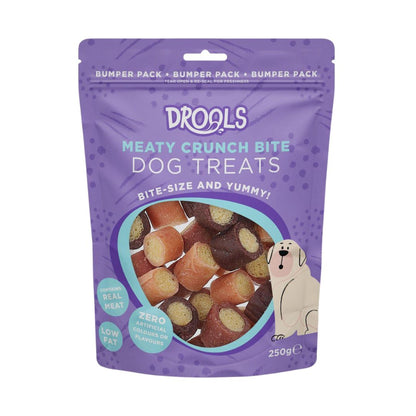 Drools Meaty Crunch Bite Dog Treats