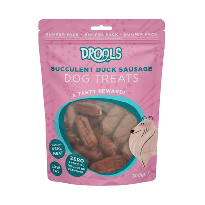 Drools Succulent Duck Sausage Dog Treats