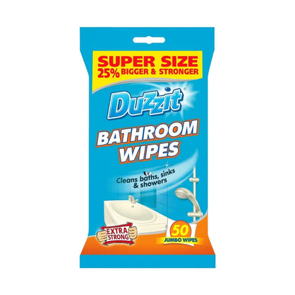 Duzzit Bathroom Extra Strong Jumbo Cleaning Wipes