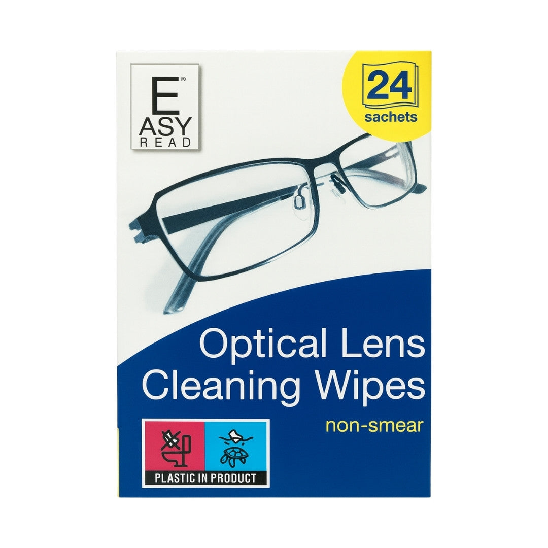 Easy Read Optical Lens Cleaning Wipes