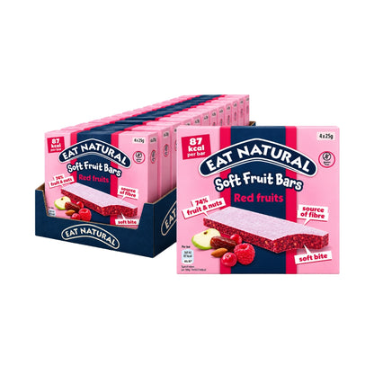 Eat Natural Red Berries Soft Fruit Bars